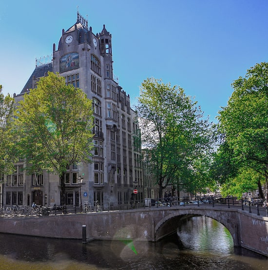 Canals of Amsterdam.